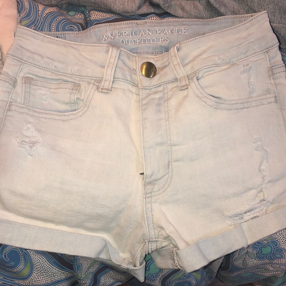American eagle denim shorts